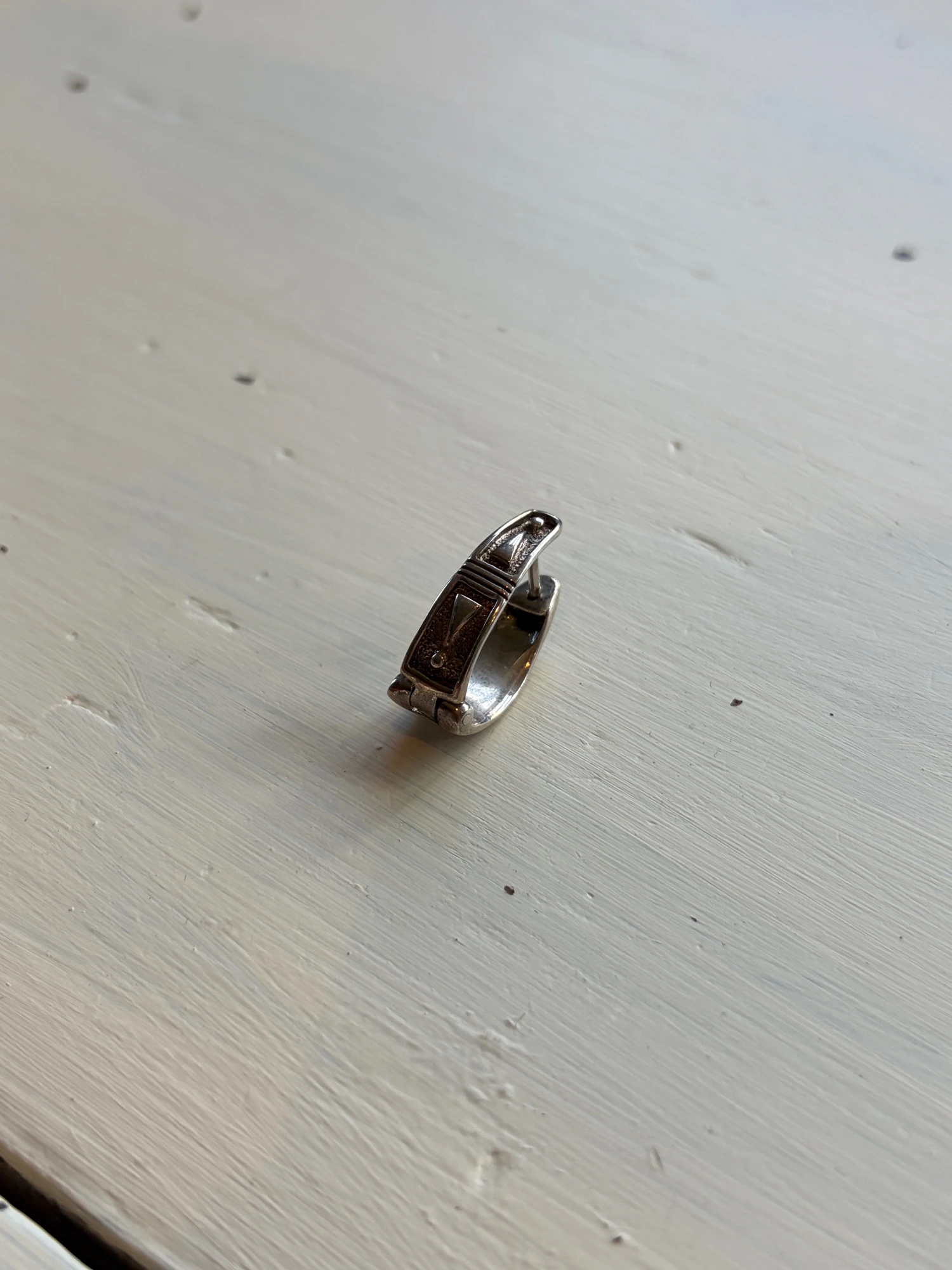 1970s sterling silver design earrings 6